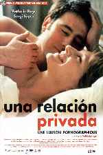 carátula carteles de Una Relacion Privada