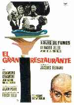 carátula carteles de El Gran Restaurante