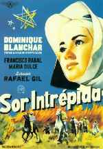 carátula carteles de Sor Intrepida