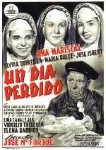 carátula carteles de Un Dia Perdido