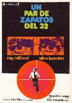 carátula carteles de Un Par De Zapatos Del 32
