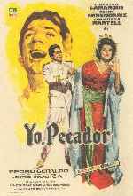 carátula carteles de Yo Pecador