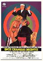 carátula carteles de Unos Granujas Decentes