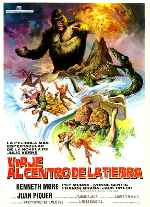 carátula carteles de Viaje Al Centro De La Tierra - 1976 - V2