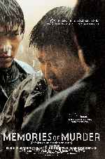 carátula carteles de Memories Of Murder - Cronica De Un Asesino En Serie