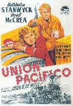 carátula carteles de Union Pacifico