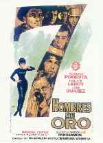 carátula carteles de 7 Hombres De Oro