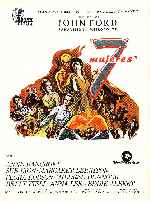 carátula carteles de 7 Mujeres