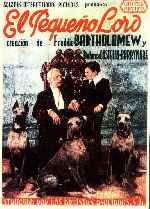 carátula carteles de El Pequeno Lord - 1936 - V2