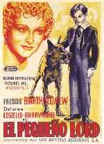 carátula carteles de El Pequeno Lord - 1936 - V3