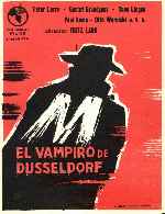 carátula carteles de M - El Vampiro De Dusseldorf