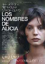 carátula carteles de Los Nombres De Alicia