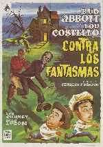 carátula carteles de Abbott Y Costello Contra Los Fantasmas