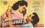 carátula carteles de La Madonna De Las Siete Lunas - V2