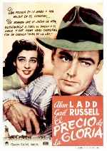 carátula carteles de El Precio De La Gloria - 1945