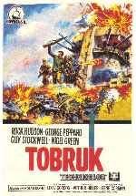 carátula carteles de Tobruk