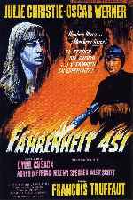 carátula carteles de Fahrenheit 451 - 1966 - V2