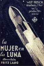 carátula carteles de La Mujer En La Luna