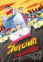 carátula carteles de Shin Chan - Los Adultos Contraatacan - Edicio Catalana