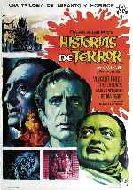 carátula carteles de Historias De Terror
