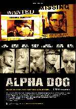 carátula carteles de Alpha Dog