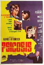 cartula carteles de Psicosis - 1960 - V3