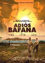 carátula carteles de Adios Bafana