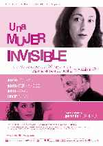 carátula carteles de Una Mujer Invisible