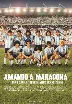 carátula carteles de Amando A Maradona
