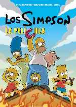 carátula carteles de Los Simpson - La Pelicula