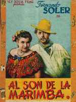 carátula carteles de Al Son De La Marimba