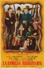 carátula carteles de La Familia Robinson