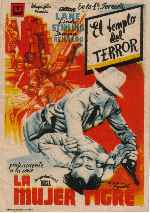 carátula carteles de El Templo Del Terror
