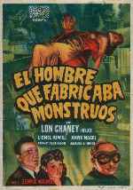 carátula carteles de El Hombre Que Fabricaba Monstruos