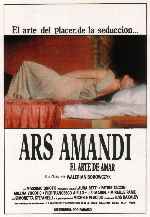 carátula carteles de El Arte De Amar - 1983