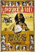 carátula carteles de Muerte En El Nilo - 1978
