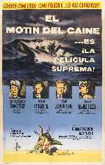 carátula carteles de El Motin Del Caine - V2