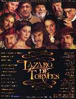 carátula carteles de Lazaro De Tormes