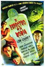 carátula carteles de El Espectro De La Momia
