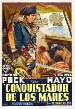 carátula carteles de Conquistador De Los Mares