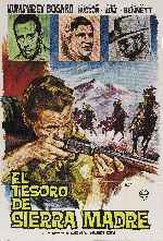 cartula carteles de El Tesoro De Sierra Madre - V3
