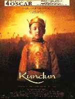 carátula carteles de Kundun