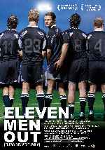 carátula carteles de Eleven Men Out - Fuera Del Vestuario
