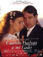 carátula carteles de Cuando Vuelvas A Mi Lado