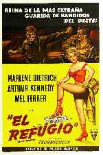 carátula carteles de El Refugio - 1952