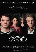 carátula carteles de Los Crimenes De Oxford