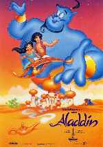 carátula carteles de Aladdin - 1992