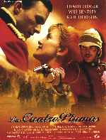 carátula carteles de Las Cuatro Plumas - 2002
