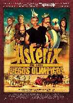 carátula carteles de Asterix En Los Juegos Olimpicos - V2