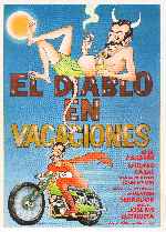 carátula carteles de El Diablo En Vacaciones - V2